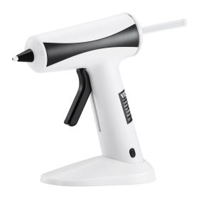 Hot Glue Gun, Rechargeable Cordless Glue Gun, Mini Wireless Hot Glue Gun Kit with 2200mAh Battery, 20 Pcs Glue Sticks, Fast Preheating & High Temp