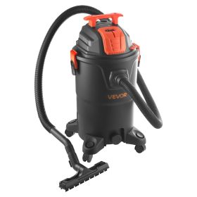 Shop Vac, 8 Gallon Wet Dry Shop Vacuum, 4.5 Peak HP Portable with One-Button Self-Cleaning, Dual-Filter, 900W Input Power, 1.25in x 7ft Hose