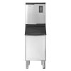 Commercial Ice Maker Machine, 300LBS/24H Ice-Making Machine with 300LBS Stainless Steel Storage Bin