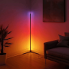 55"H RGB Corner Floor Lamp, Smart LED Lights, Support App, Remote control,  Music Sync, for game room, bedroom, livingroom, party