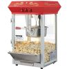 Popcorn Maker, 850W Popcorn Popper Machine, 8 Oz Kettle Makes 48 Cups per Batch, Countertop Popcorn Maker with Tempered Glass, Includes 4 Scoops