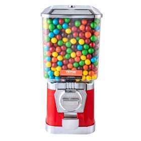 Gumball Machine for Kids, 17"H Home Candy Vending Machine, PC Gumball Dispenser, Bubble Gum Machine for Game Stores