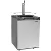 VEVOR Beer Kegerator, Single Tap Draft Beer Dispenser, Full Size Keg Refrigerator With Shelf, CO2 Tank(No Gas), Drip Tray & Rail
