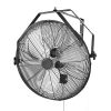 20 Inch Industrial Wall Mount Fan, High Velocity 4650 CFM Indoor Fan with 3 Speeds, Powerful Motor Garage Wall Fan with Aluminum Blades for Workshop