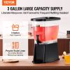 Beverage Dispenser, 3 Gallon Drink Dispenser for Parties, Plastic Juice Dispenser with Stand Spigot Lid, Iced Tea Lemonade Juice Water Dispenser