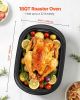 Roaster Oven, 18QT Electric Roaster Oven, 150-450 F Adjustable Temp Electric Roasting Pan, Multifunctional Electric Roaster Oven with Self-Basting Lid