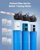 Whole House Water Filter System, 3-Stage | Sediment, GAC, CTO | 4.5" x 20" Home Water Purifier Filter Reduce Chlorine, Chemicals, VOCs, Bad Taste