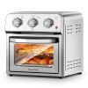 Family Size Air Fryer Toaster Oven Combo, 13QT, 360° Hot Air Circulation for Healthy Oil-Free Cooking, Multifunctional Convection Contertop Oven