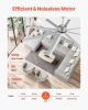 84 In Ceiling Fan without Light, 6-Speed Remote Control, Aluminum 8-Blade, Reversible DC Motor, Modern Low Profile Flush Mount Fan for Bedroom