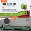 Golf Putting Mat, 2 Hole Indoor Golf Putting Green, Wrinkle-Free Golf Training Aid, Mini Golf Set with Auto-Ball Return, Alignment Guide, 3 Ball
