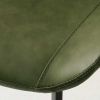 Dining Chairs 4PCS, Modern Kitchen & Dining Room Chairs, Upholstered Faux Leather Cushion Seat and Sturdy Metal Legs