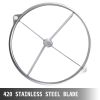 4-Section Commercial Easy Wedger Stainless Steel Blade Fruit Lime Slicer, Lemon Cutter for Home Bar Restaurant