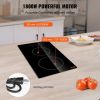 Built in Electric Stove Top, 20 x 11.6 inch 2 Burners, 240V Glass Radiant Cooktop with Sensor Touch Control, Timer & Child Lock Included