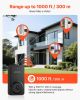 Wireless Doorbell Kit, IP54 Waterproof Door Chime Ranges up to 1000 ft, 5 Adjustable Volumes, 48 Ringtones, Easy Installation