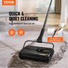 Carpet Sweeper, 7.87 in Sweeping Paths, Floor Sweeper Manual Non Electric