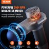 Mini Massage Gun, Percussion Muscle Massage Gun for Athletes - with 5 Speed Levels & 6 Massage Heads, 7.4V 2500mAh Batteries