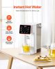 Instant Hot Water Dispenser, Countertop Boiling Water Dispenser with Adjustable 6 Temperatures & 7 Water Volumes, 101oz Removable Water Tank