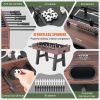 Foosball Table, 55 inch Standard Size Foosball Table, Indoor Full Size Foosball Table for Home, Family, and Game Room, Soccer with Foosball Table Set