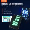 Programmable LED Sign, P5 Full Color LED Scrolling Panel, DIY Custom Text Animation Pattern Display Board