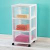 3 Drawer Medium Cart